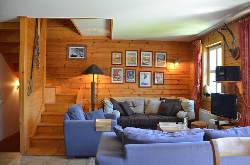 Lounge chalet 1 flaine grand massif ski